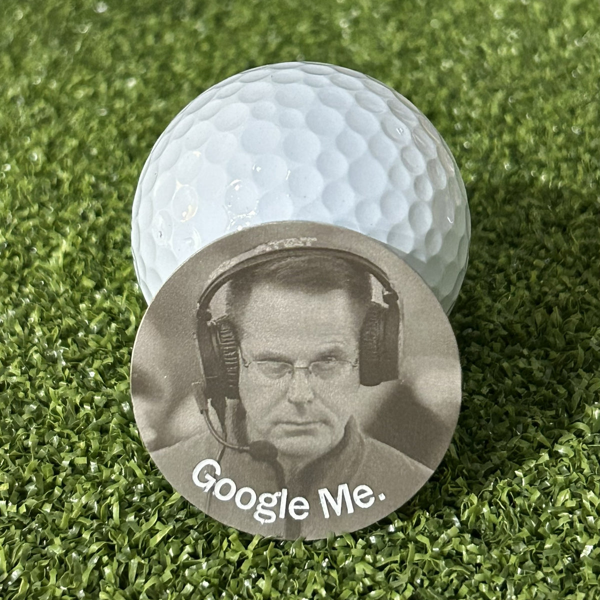 'Google Me' Ball Marker